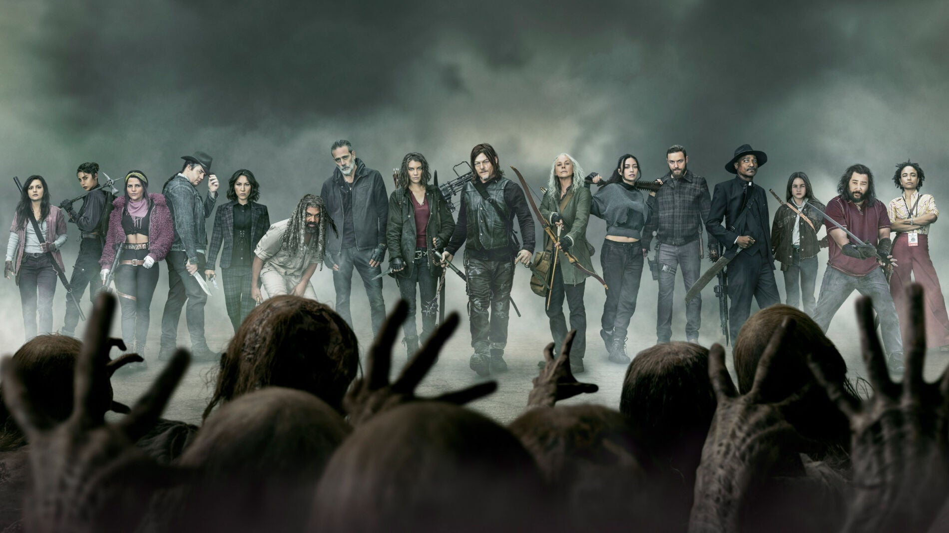 The walking dead' acaba con el episodio más largo de la serie, aunque la  historia se extiende con varios spin-off