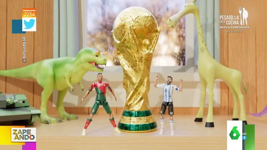 anuncio con los futbolistas del Mundial de Qatar convertidos en juguetes de Toy Story anuncio con los futbolistas del Mundial de Qatar convertidos en juguetes de Toy Story