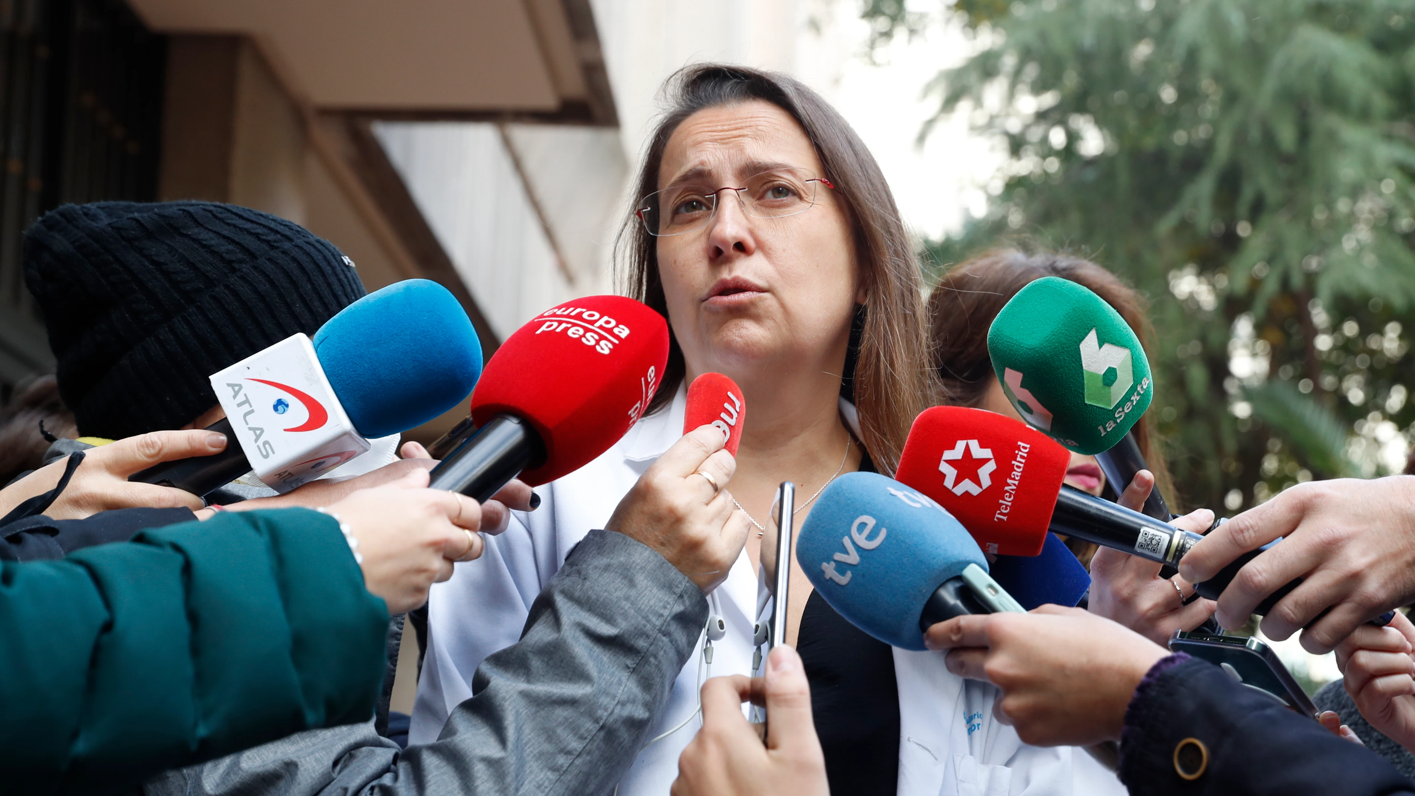 La secretaria general del sindicato médico madrileño Amyts, Ángela Hernández Puente