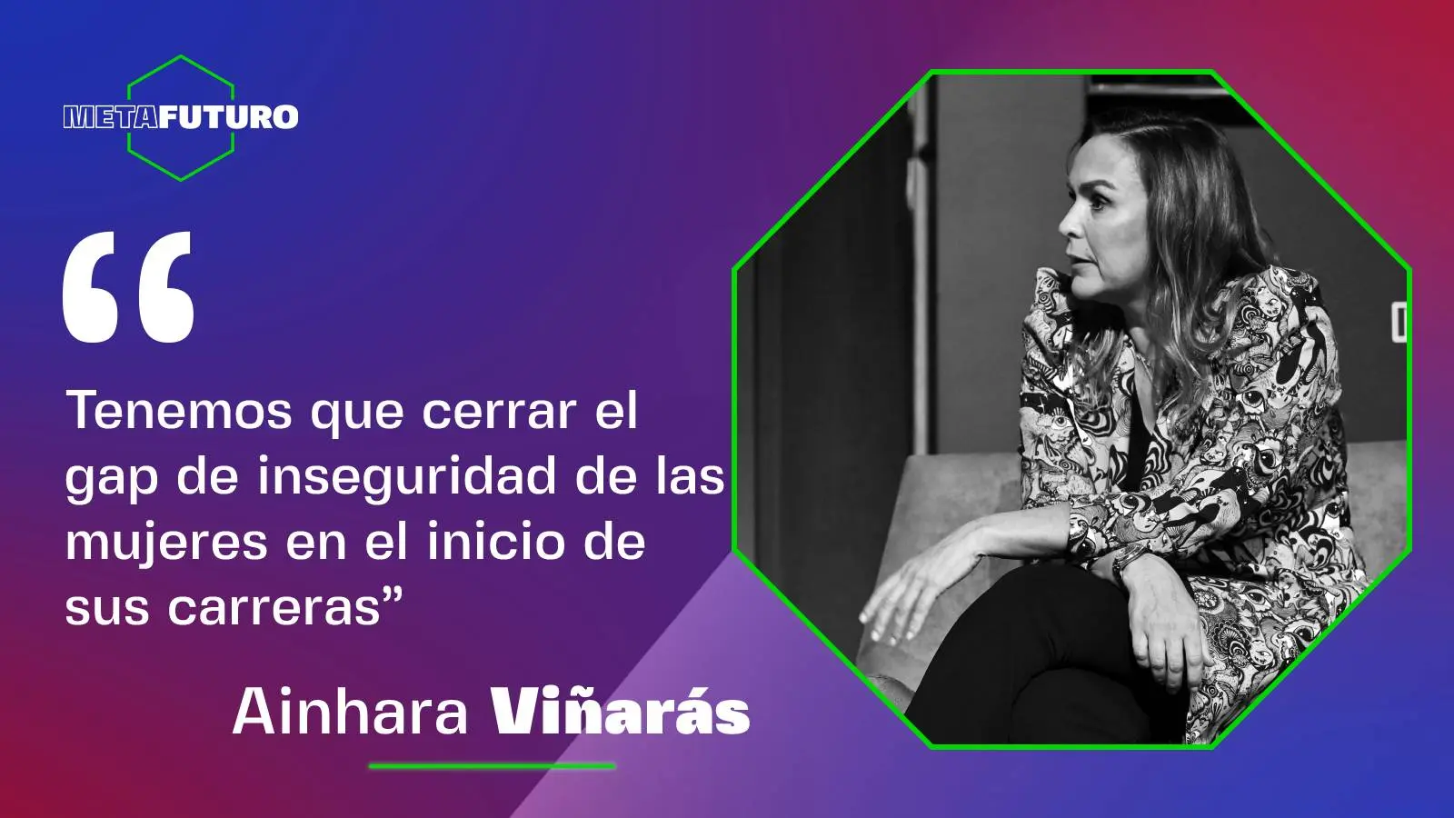 Ainhara Viñarás (Shiseido): "Tenemos que cerrar el gap de inseguridad de las mujeres en el inicio de sus carreras"