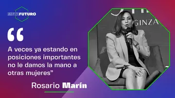 Rosario Marín: &quot;A veces ya estando en posiciones importantes no le damos la mano a otras mujeres&quot;