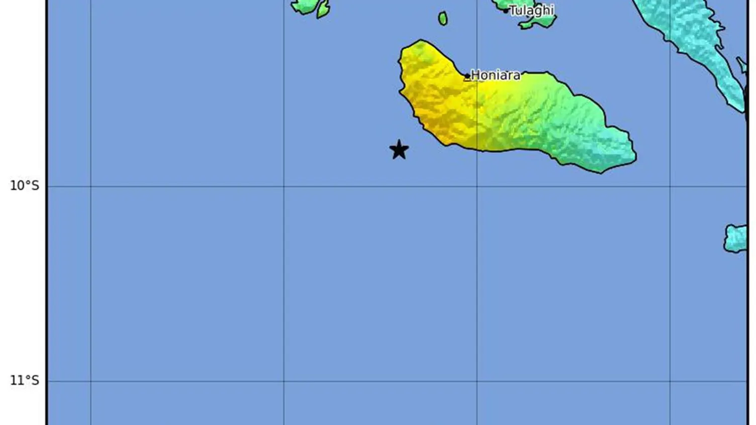 Un terremoto de magnitud 7 sacude las islas Salomón y activa la alerta por tsunami