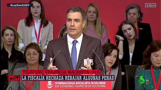 Sánchez defiende que la ley "tiene como principal objetivo reforzar la seguridad de las mujeres"