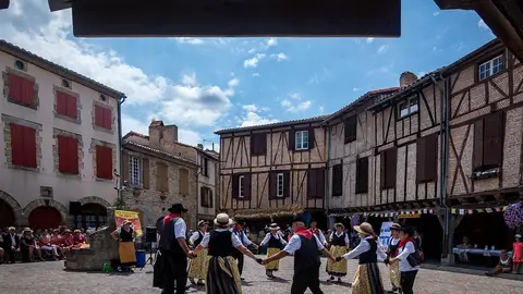 Fiesta del ajo rosado. Lautrec Fiesta del ajo rosado. Lautrec
