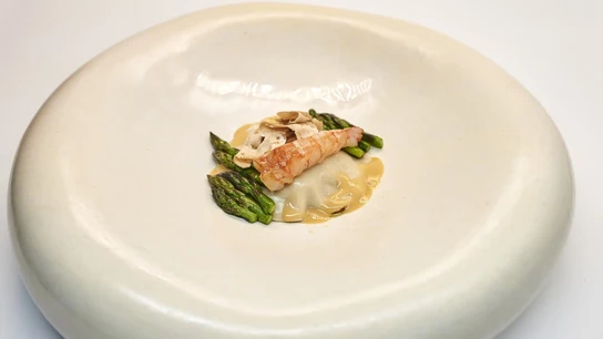 Plato del restaurante La Finca. Plato del restaurante La Finca.