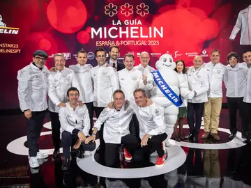 Galardonados en la Gala de la Guía Michelin 2023 con nuevas estrellas