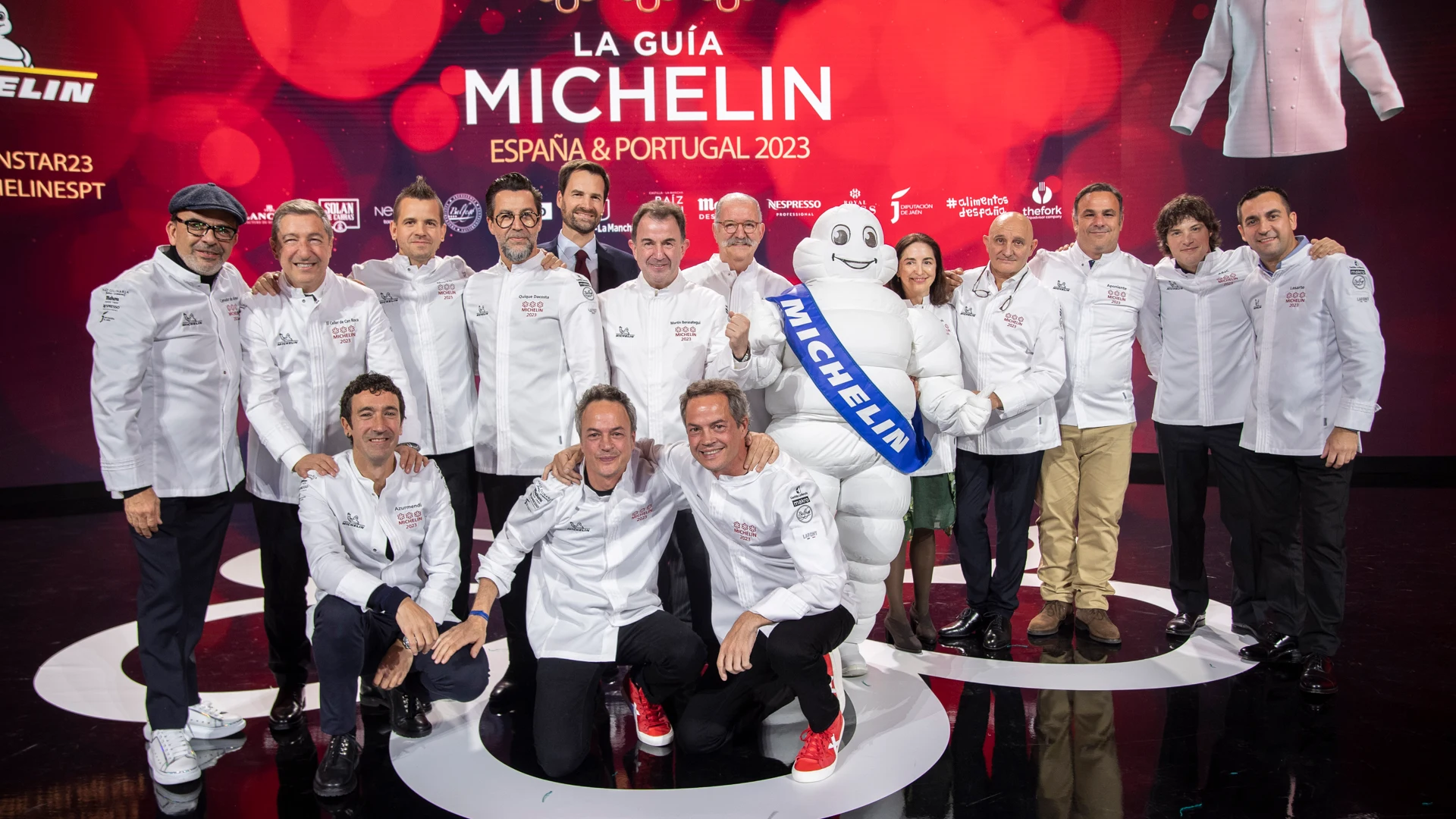 Galardonados en la Gala de la Guía Michelin 2023 con nuevas estrellas Galardonados en la Gala de la Guía Michelin 2023 con nuevas estrellas