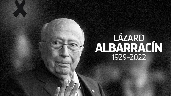 Fallece Lázaro Albarracín, vicepresidente del Atlético de Madrid Fallece Lázaro Albarracín, vicepresidente del Atlético de Madrid