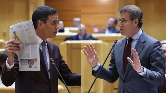 Pedro Sánchez y Alberto Núñez Feijóo Pedro Sánchez y Alberto Núñez Feijóo
