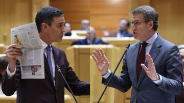 Pedro Sánchez y Alberto Núñez Feijóo