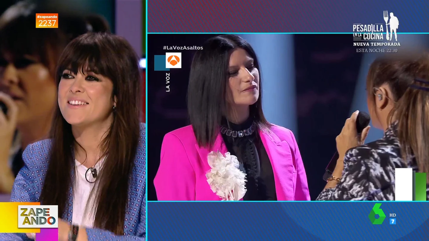 Vanesa Martín confiesa la 'manía' de Laura Pausini con los concursantes de La Voz Vanesa Martín confiesa la 'manía' de Laura Pausini con los concursantes de La Voz