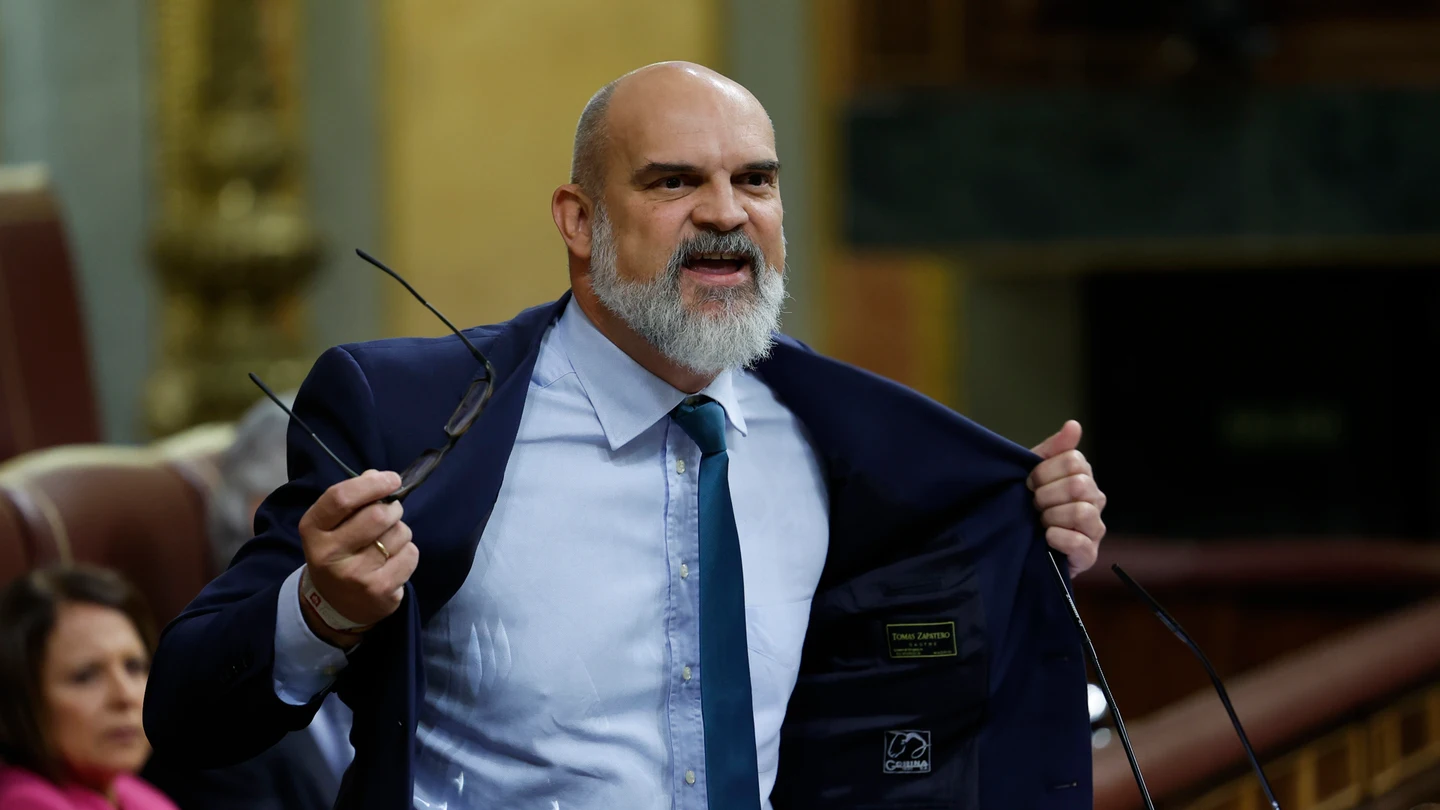 El diputado de Vox Víctor Manuel Sánchez del Real El diputado de Vox Víctor Manuel Sánchez del Real