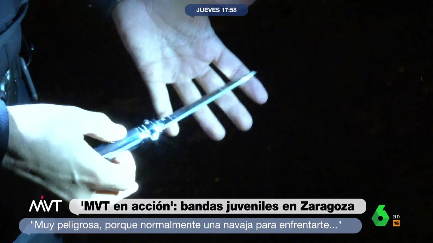 Así esconden las bandas juveniles sus armas en plena calle en Zaragoza: "Lo hacen para defenderse si viene a su territorio la banda rival" Así esconden las bandas juveniles sus armas en plena calle en Zaragoza: "Lo hacen para defenderse si viene a su territorio la banda rival"