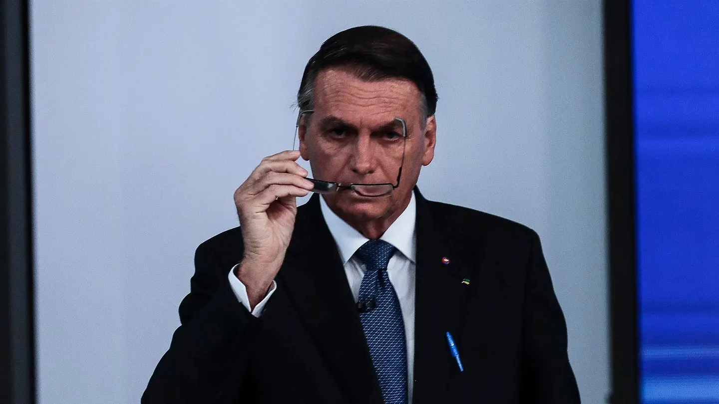 El mandatario brasileño, Jair Bolsonaro, en una fotografía de archivo. El mandatario brasileño, Jair Bolsonaro, en una fotografía de archivo.