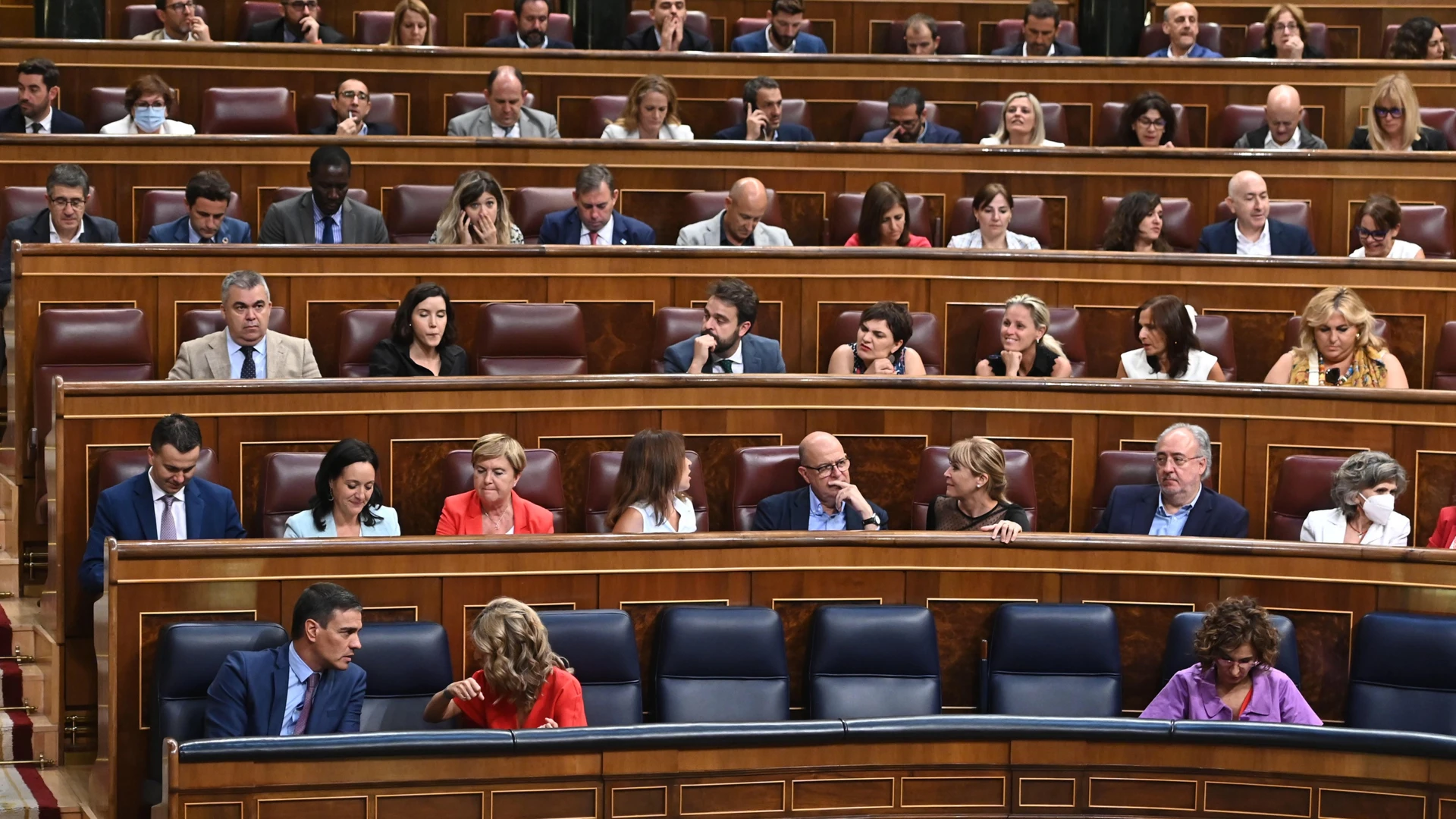 Imagen de archivo del hemiciclo del Congreso de los Diputados.