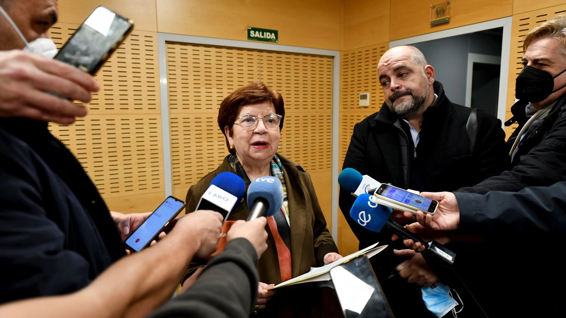 La Delegada del Gobierno en Ceuta, Salvadora Mateos