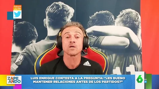 La contundente opinión de Luis Enrique sobre tener sexo antes de los partidos La contundente opinión de Luis Enrique sobre tener sexo antes de los partidos