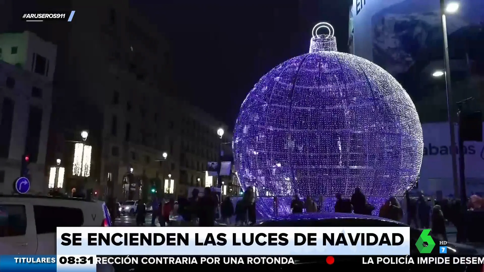 Las luces de Navidad ya iluminan algunas de las principales ciudades de España