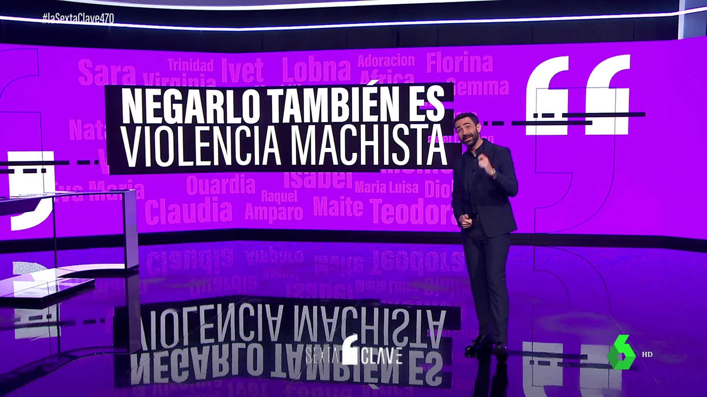 El contundente alegato de Joaquín Castellón por el 25N: "Negar la violencia machista también es violencia machista" El contundente alegato de Joaquín Castellón por el 25N: "Negar la violencia machista también es violencia machista"