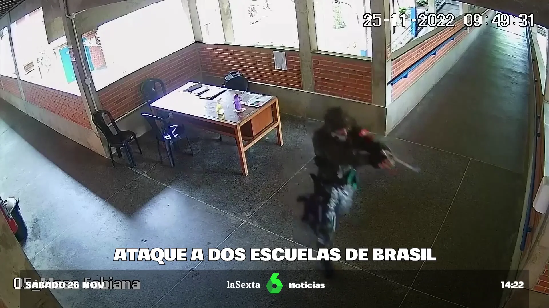 Un joven de 16 años mata a dos profesores y a un alumno durante un tiroteo en dos escuelas en Brasil