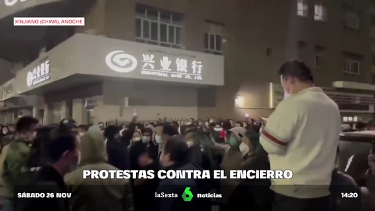 Aumentan las protestas en China ante el hartazgo por las medidas contra el Covid Aumentan las protestas en China ante el hartazgo por las medidas contra el Covid