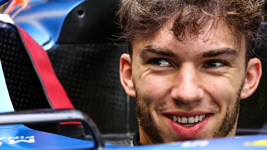 Pierre Gasly subido al Alpine Pierre Gasly subido al Alpine