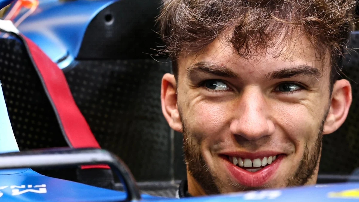 Pierre Gasly subido al Alpine