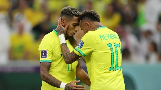 Raphinha y Neymar Raphinha y Neymar