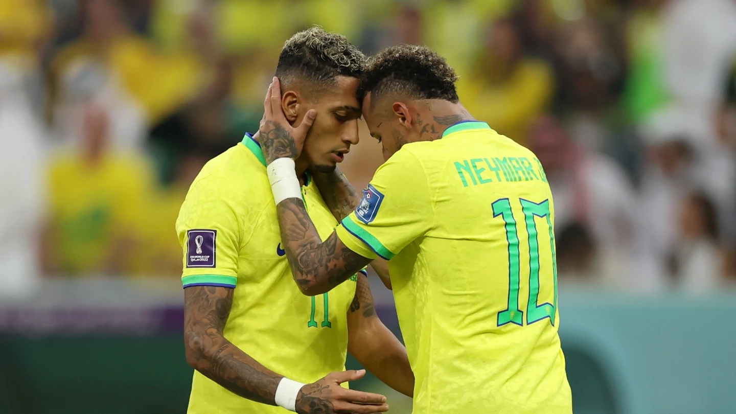 Raphinha y Neymar Raphinha y Neymar
