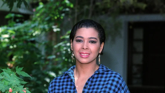 Irene Cara, en una imagen de archivo tomada en 1990 Irene Cara, en una imagen de archivo tomada en 1990