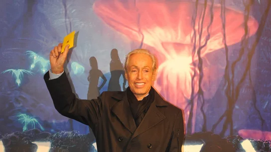 Imagen de archivo del diseñador italiano Renato Balestra Imagen de archivo del diseñador italiano Renato Balestra