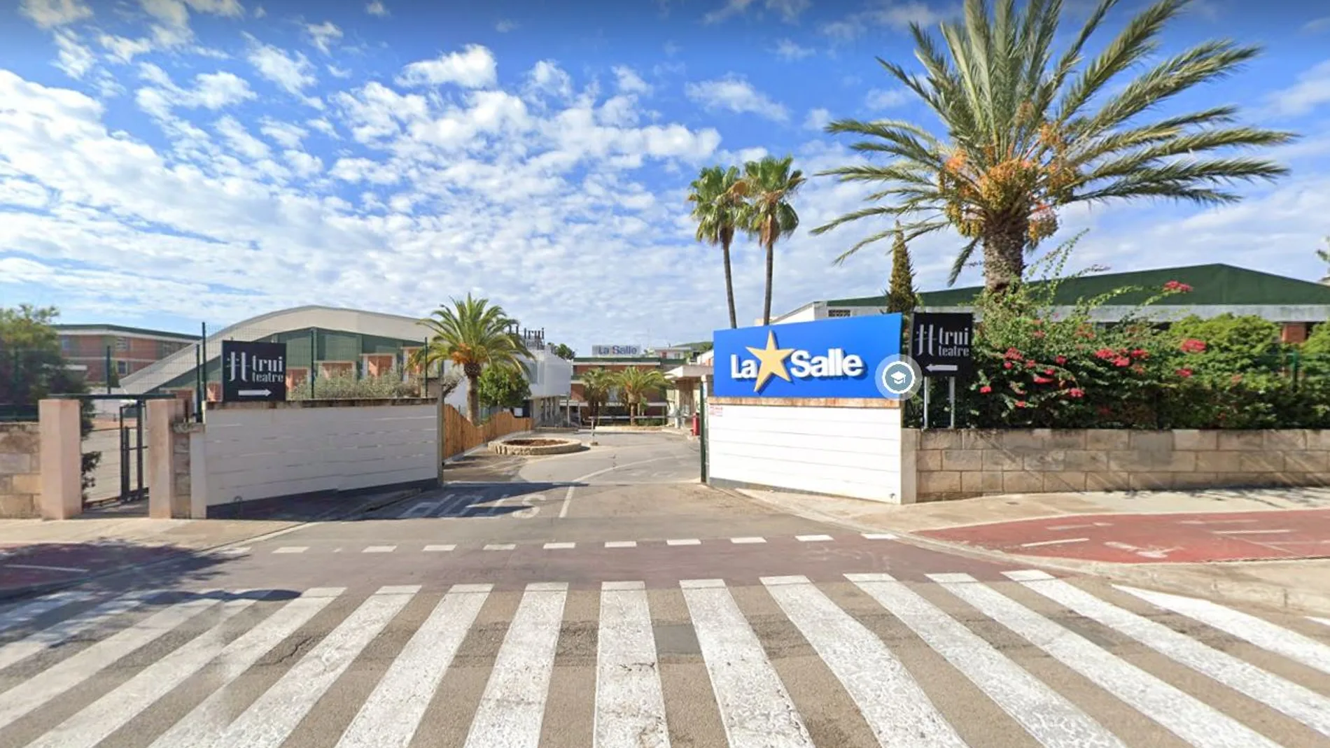 Imagen de la fachada del colegio La Salle de Palma de Mallorca.
