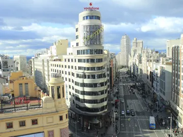 Gran Vía, en Madrid Gran Vía, en Madrid