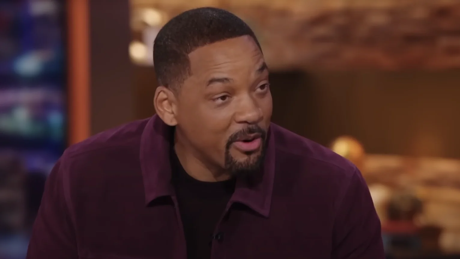 Will Smith, durante su entrevista con Trevor Noah