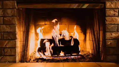 Convierte tu pantalla inteligente de Amazon en una chimenea Convierte tu pantalla inteligente de Amazon en una chimenea