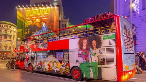Bus turístico para ver las luces de Madrid Bus turístico para ver las luces de Madrid