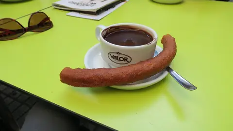 Chocolate con porra Chocolate con porra