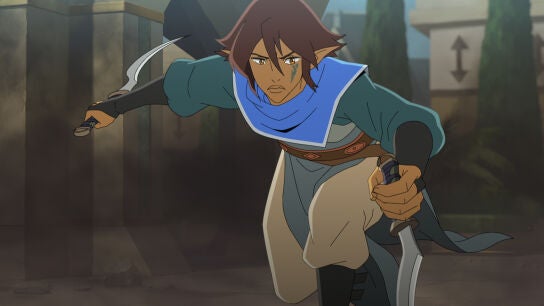 El personaje de Miriam, de 'Dragon Age: Absolución'