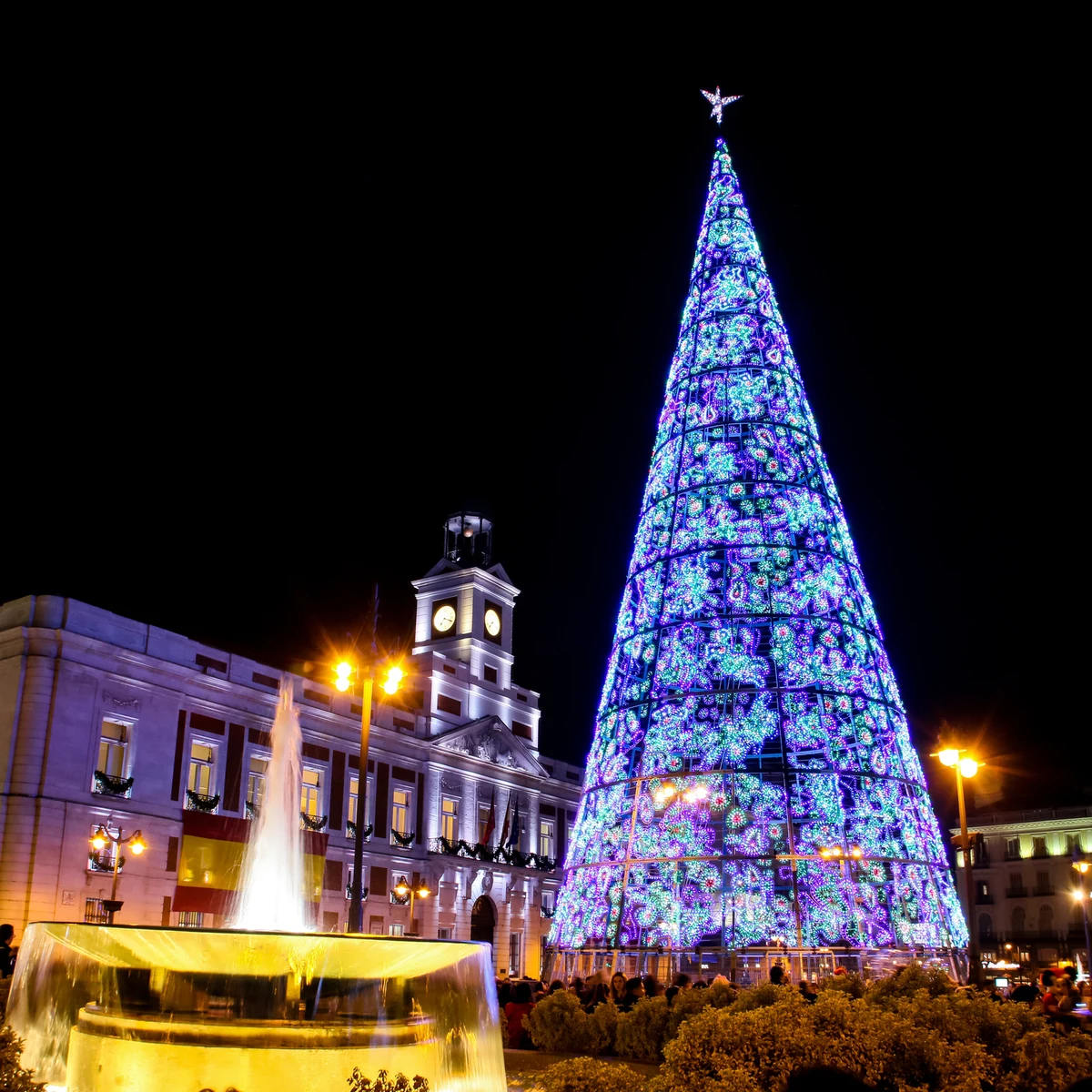Todos los árboles de Navidad que hay en Madrid
