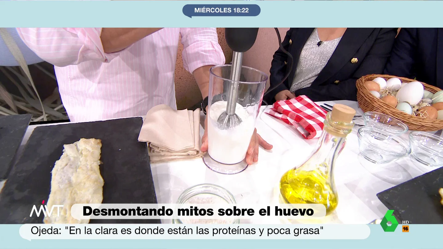 Pasos para hacer una mayonesa casera ligera y sin peligro de salmonelosis Pasos para hacer una mayonesa casera ligera y sin peligro de salmonelosis