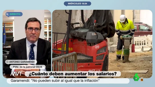 Garamendi advierte sobre la subida de las pensiones al nivel del IPC: "Podemos quebrar el sistema" Garamendi advierte sobre la subida de las pensiones al nivel del IPC: "Podemos quebrar el sistema"