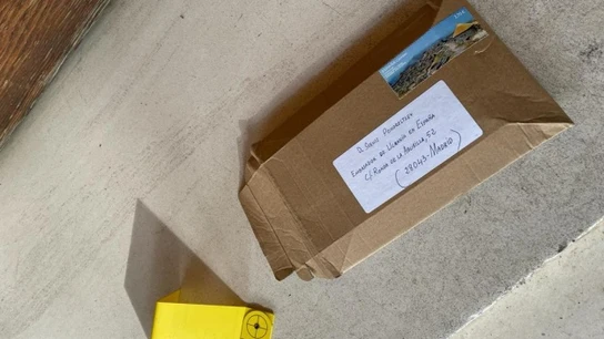 La carta bomba enviada a la embajada de Ucrania en Madrid La carta bomba enviada a la embajada de Ucrania en Madrid