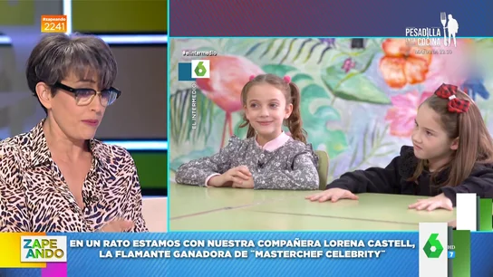 La divertida pregunta de Thais Villas a los niños para que la vean como una amiga en sus reportajes en El Intermedio La divertida pregunta de Thais Villas a los niños para que la vean como una amiga en sus reportajes en El Intermedio