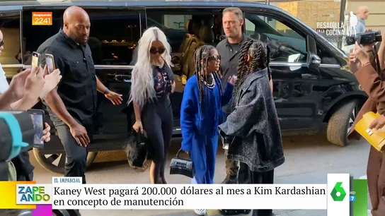 "¿Desayunan langosta rebozada en caviar?": Miki Nadal, al conocer cuánto pagará Kaney West a Kim Kardashian en concepto de manutención "¿Desayunan langosta rebozada en caviar?": Miki Nadal, al conocer cuánto pagará Kaney West a Kim Kardashian en concepto de manutención