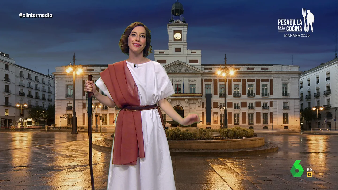 Así explica Isabel Díaz Ayuso por qué es la "elegida por dios" para difundir su palabra: "Sí, hasta él me ha votado" Así explica Isabel Díaz Ayuso por qué es la "elegida por dios" para difundir su palabra: "Sí, hasta él me ha votado"