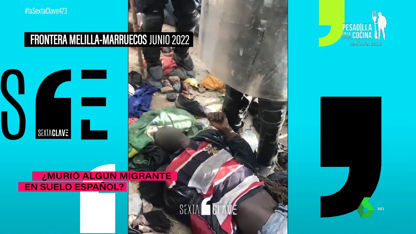 Tres indicios de que un migrante sudanés pudo morir en suelo español en la tragedia del salto de Melilla Tres indicios de que un migrante sudanés pudo morir en suelo español en la tragedia del salto de Melilla