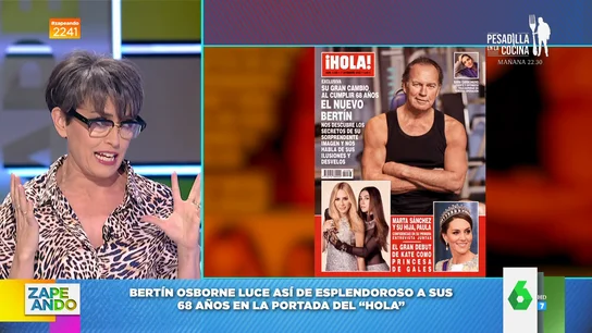 Bertín Osborne levanta pasiones en Zapeando Bertín Osborne levanta pasiones en Zapeando