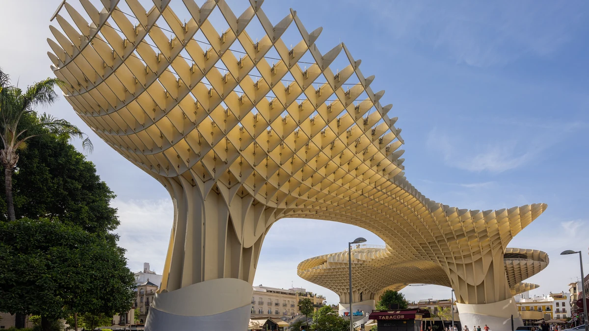 latitud Problema Natura La estructura de madera más grande del mundo está en Sevilla