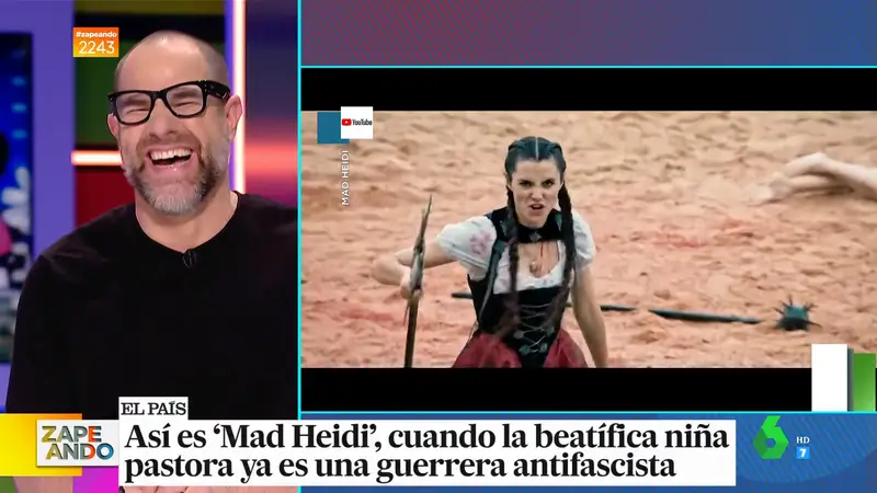 Alberto Rey desgrana la surrealista nueva versión de Heidi