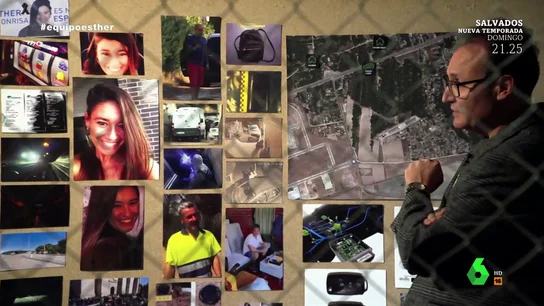 El último recorrido de Esther López antes de desaparecer de madrugada El último recorrido de Esther López antes de desaparecer de madrugada